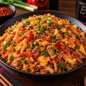 Schezwan Fried Rice (Egg)