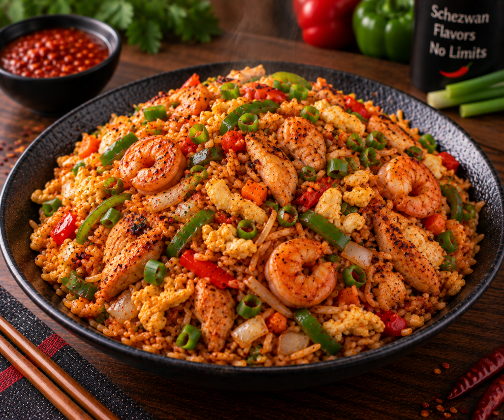 Schezwan Fried Rice (Mix)
