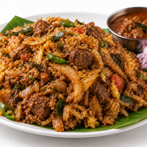 Kothu Porotta (Beef)