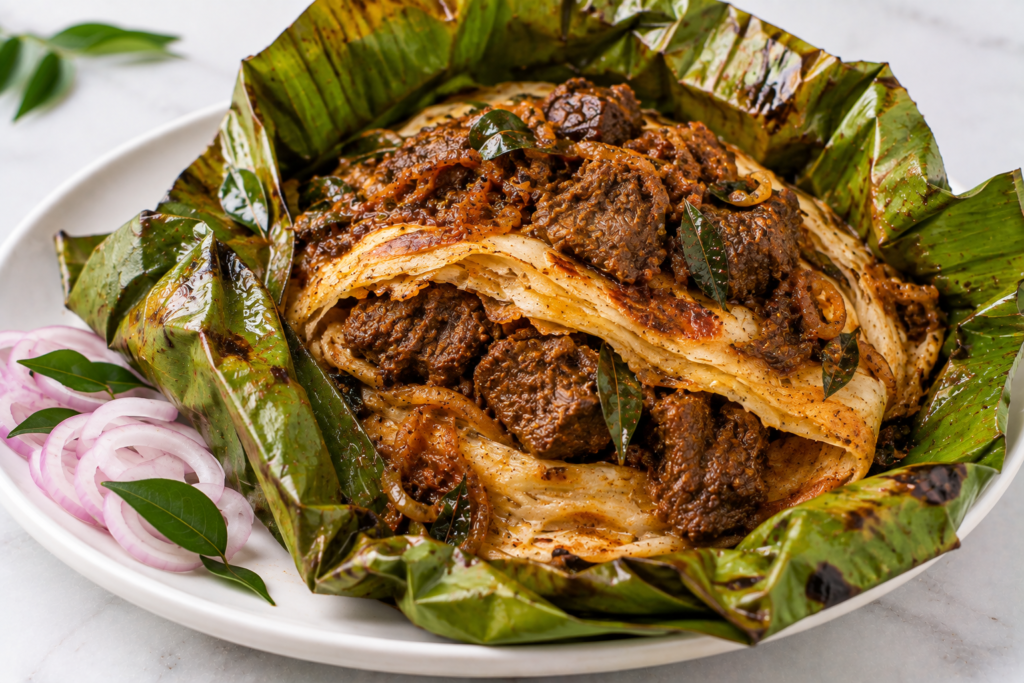 Kizhi Porotta (Beef)