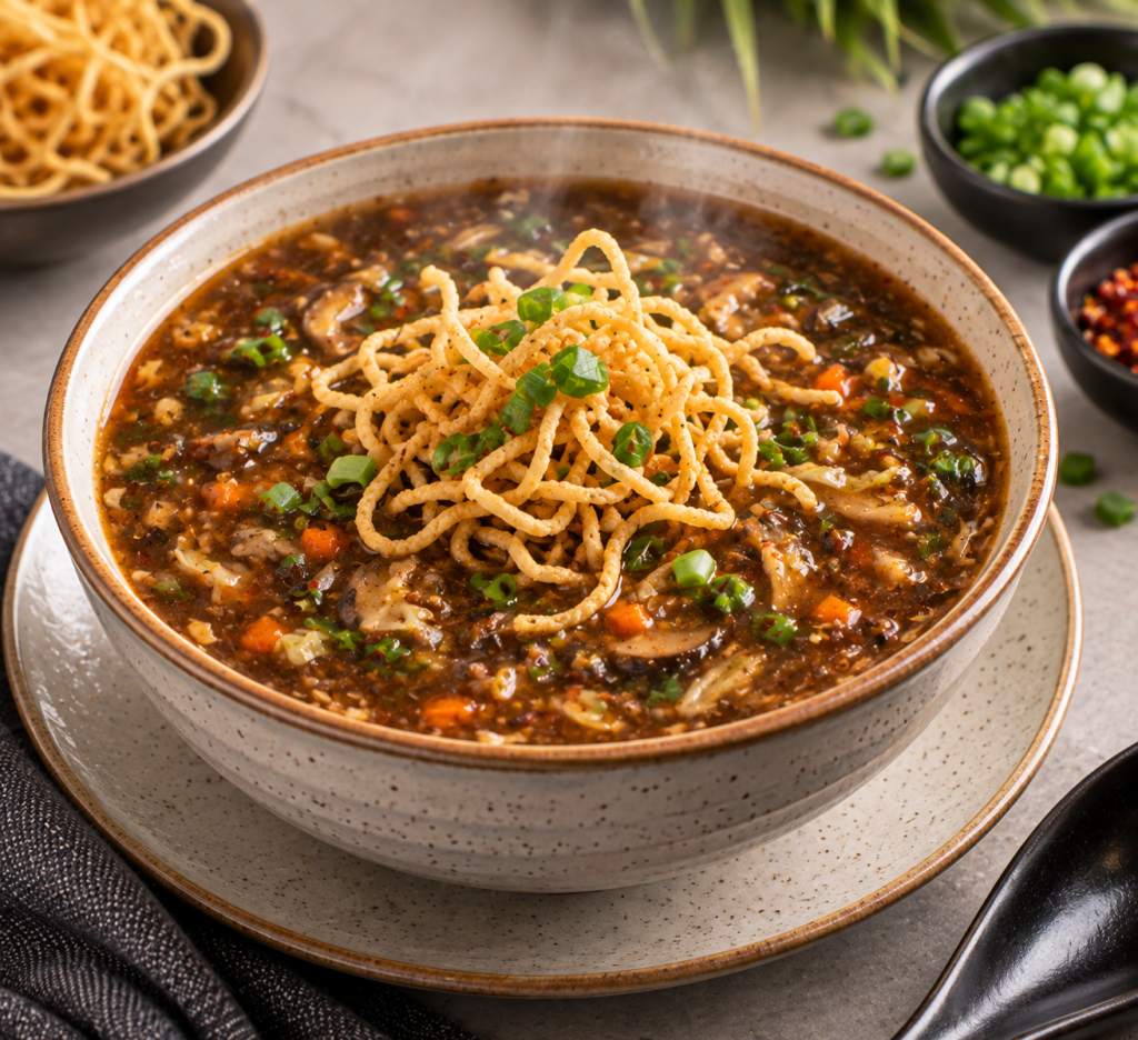 Manchow Soup (Veg)