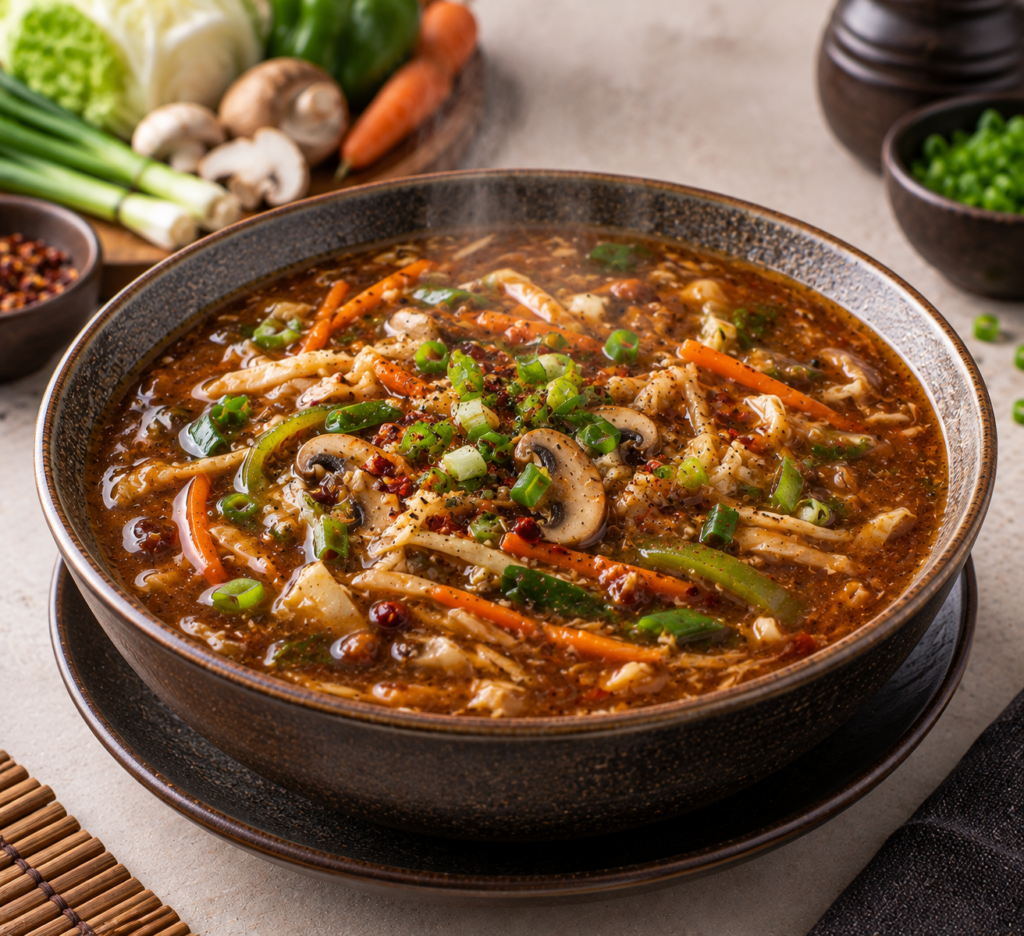 Hot & Sour Soup (Veg)