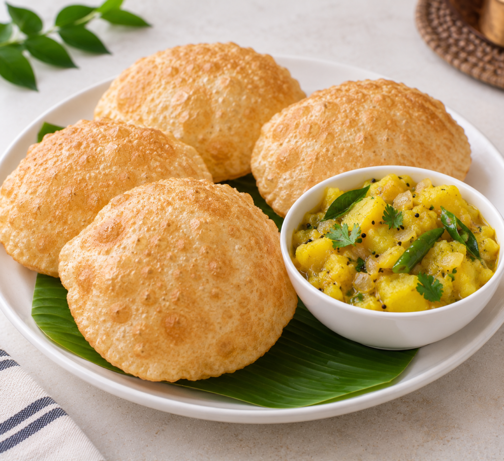 Puri Bhaji Set