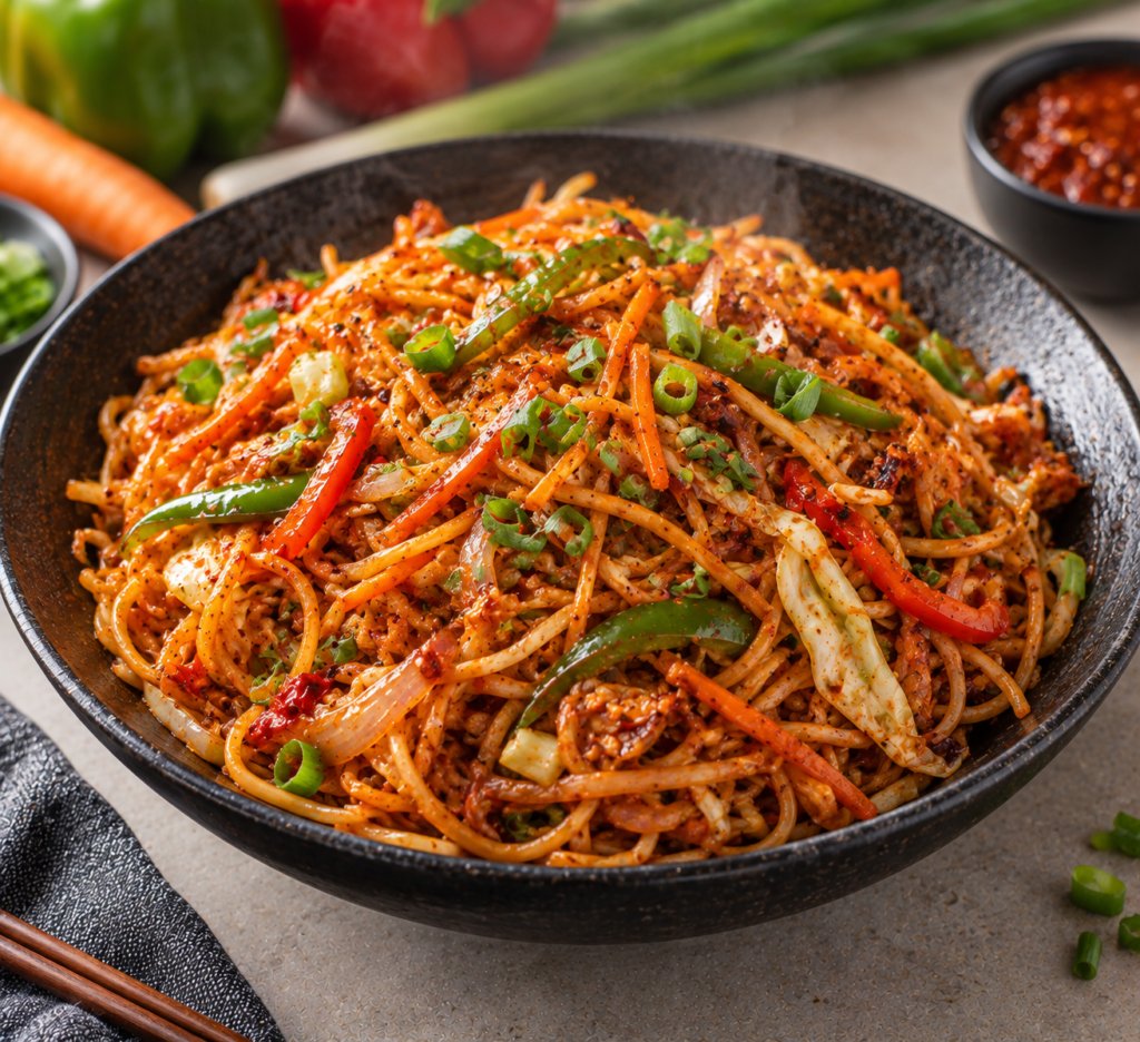 SchezwanNoodles (Veg)