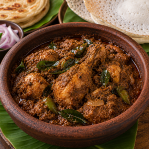 Chicken Varutharacha Curry